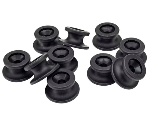 Festeknapp 1 stk svart