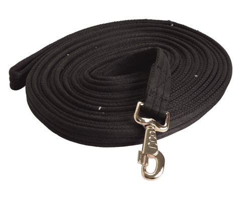 Longeline Cushion svart 8 m