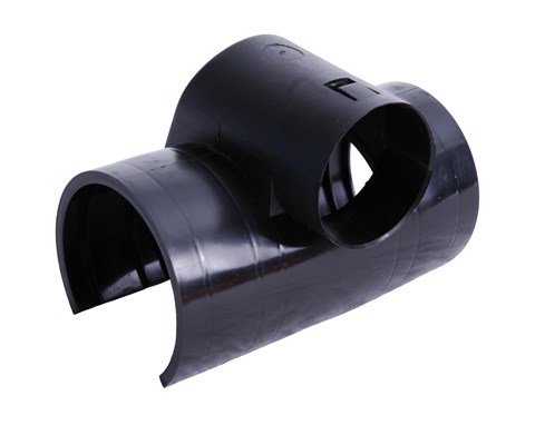 Sadelgren for drensrør