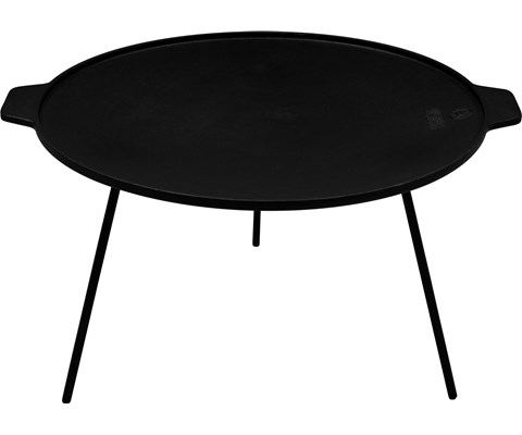 Steikehelle støpejern med 3 bein Ø45 cm