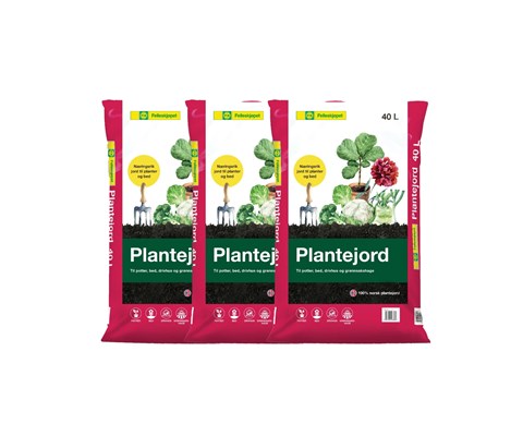 Plantejord 40 L-3 pk