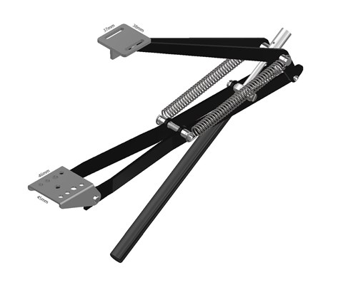 Automatisk vindusåpner til drivhus