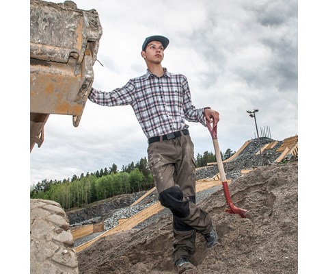 Arbeidsbukse grønn herre