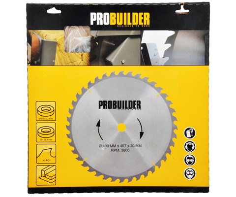 Sagblad for vedkappsag 400mm