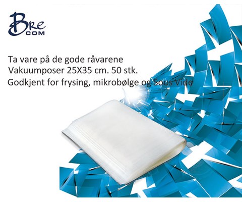 Vakuumposer 25x35 cm 50 stk