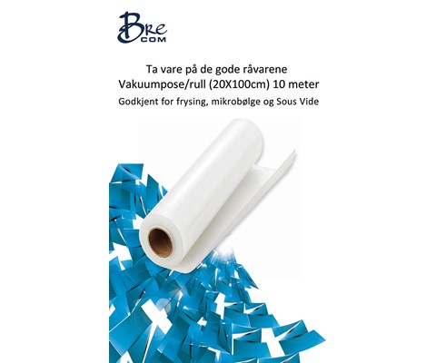 Rull med vakuumposer 20 cm
