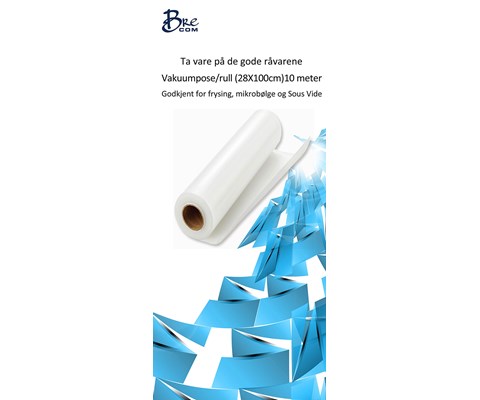 Rull med vakuumposer 28 cm