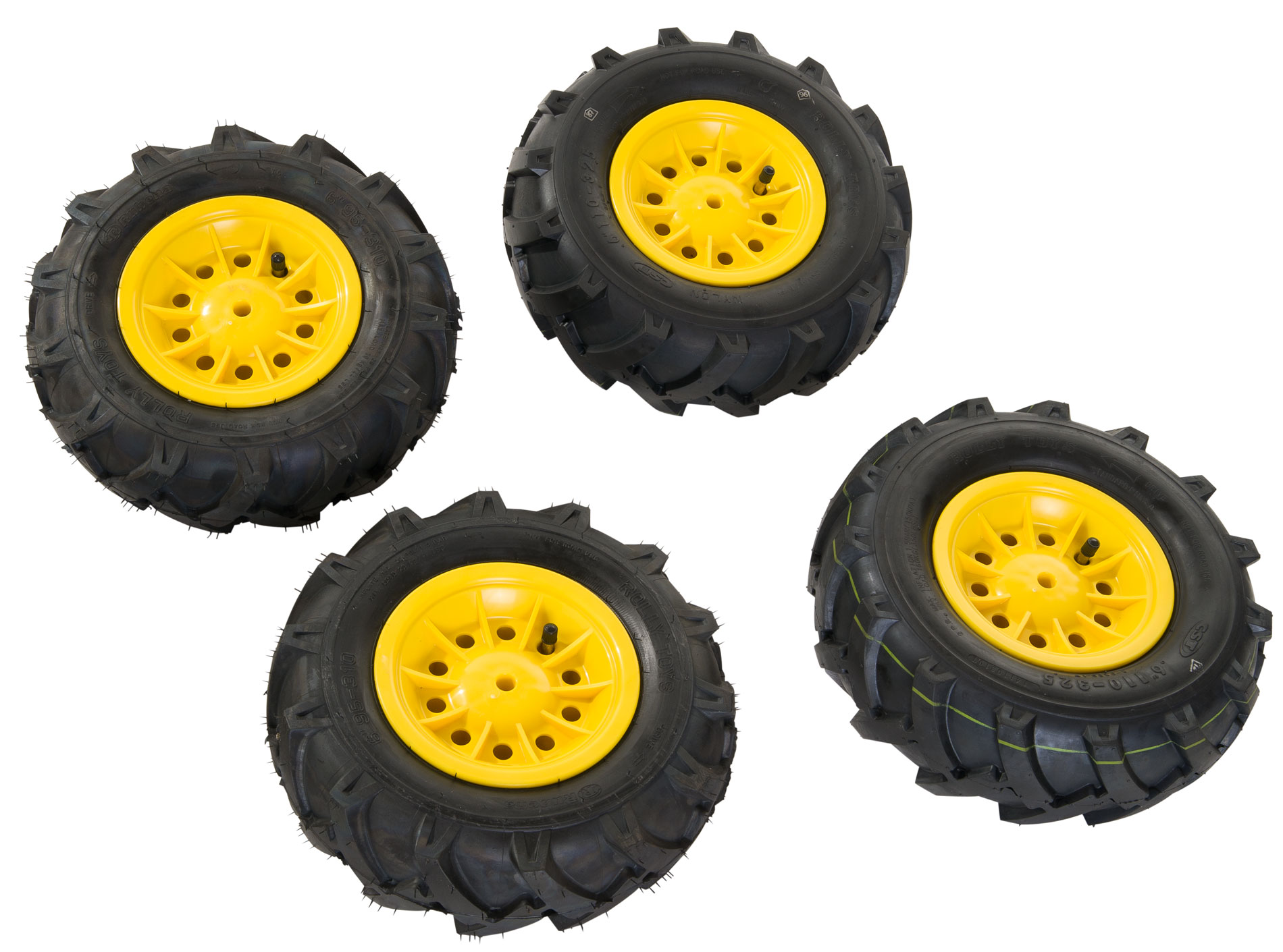 Lufthjulsett til tråtraktor
