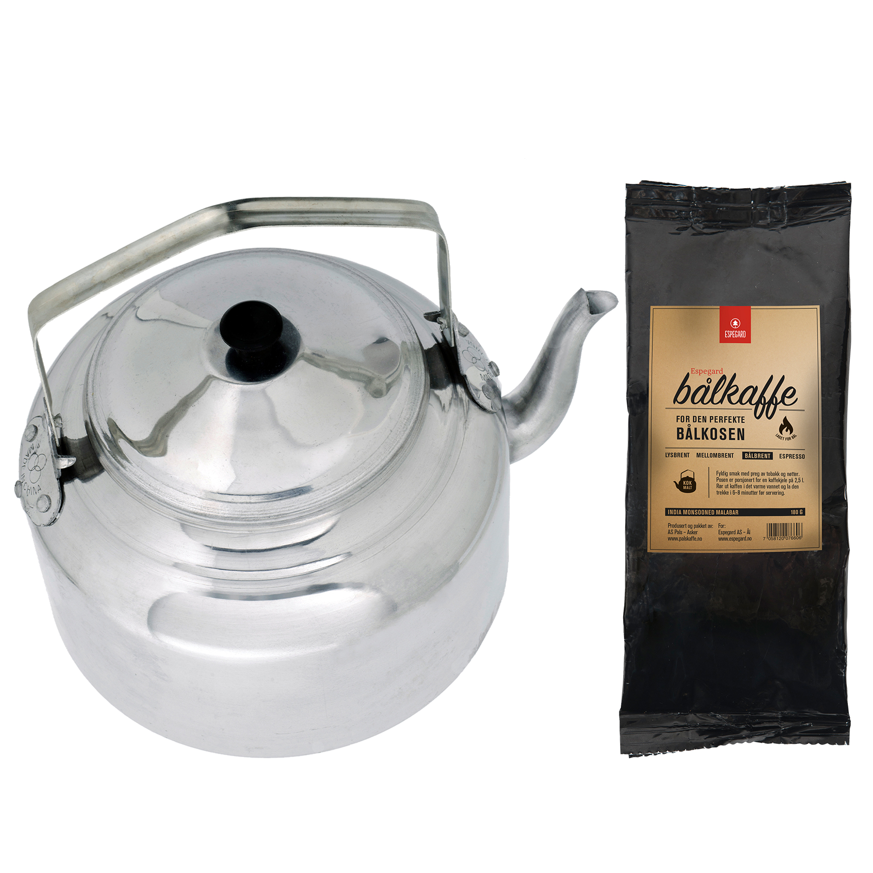 Kaffekjele med bålkaffe