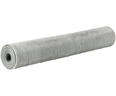 Flue- og insektsnetting rustfri 60 cm x 10 m