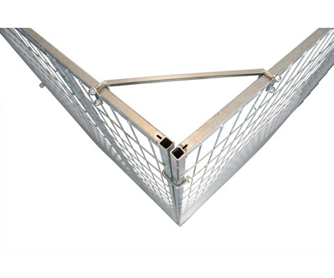 Hjørneavstiver for hundegård