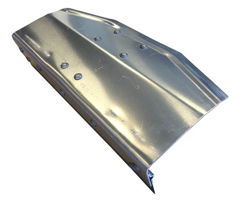 Gjødselskrape vinkel