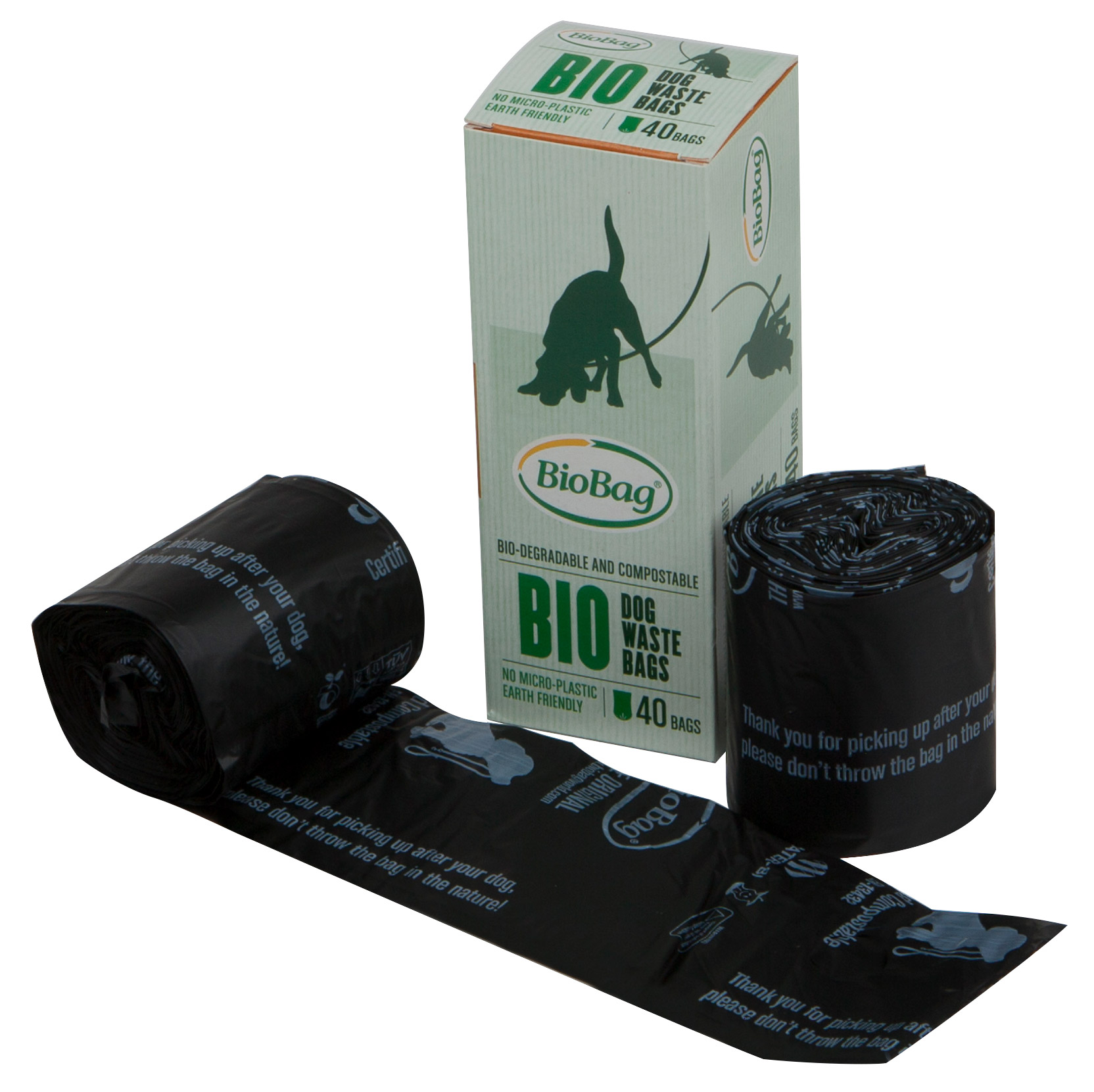 Biobag nedbrytbare hundeposer 40 stk