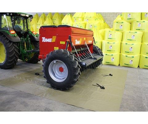 Oppsamlingsflak med løftehemper