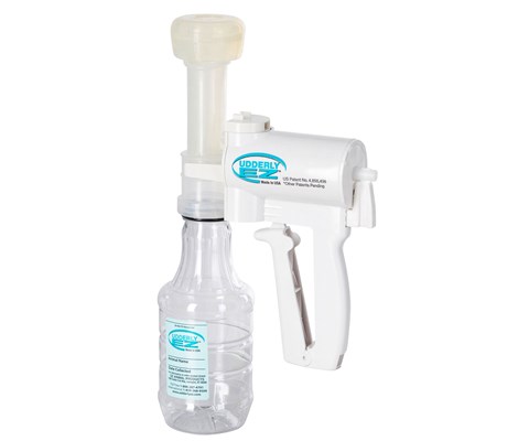 Reservepumpe til melkepumpe