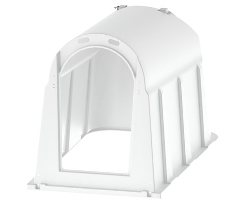 Kalvehytte uten forgård