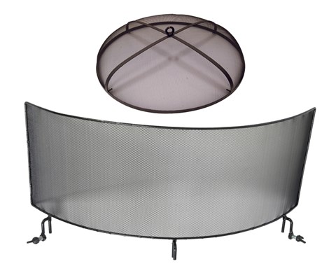 Gnistfanger sett til bålpanne