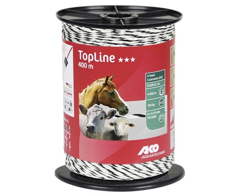 Ako TopLine polytråd 3 mm x 400 m