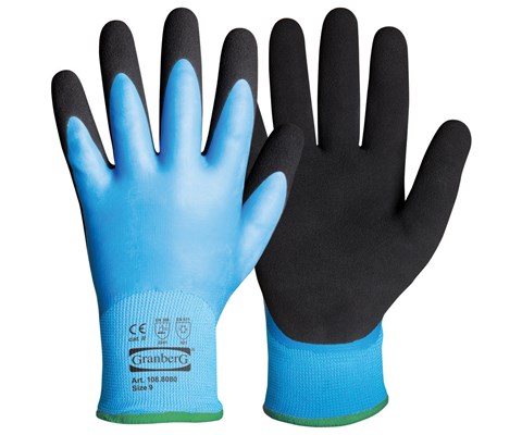 Monteringshansker vinter blå