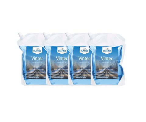 Spylervæske -15°C 4x3 L