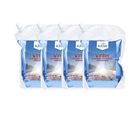 Spylervæske -18°C 4x3 L