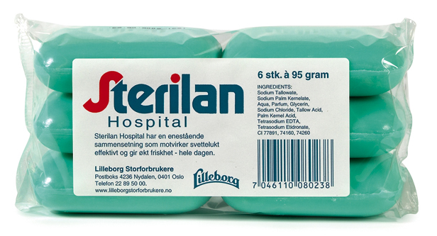 Sterilan Såpe 6 pk