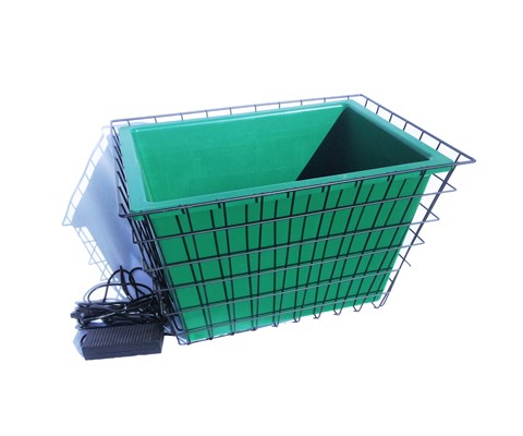 Sikkerhetskurv for varmebalje