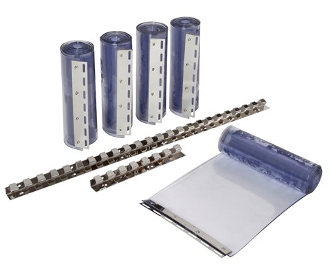 Lamellgardin komplett 130x225 cm