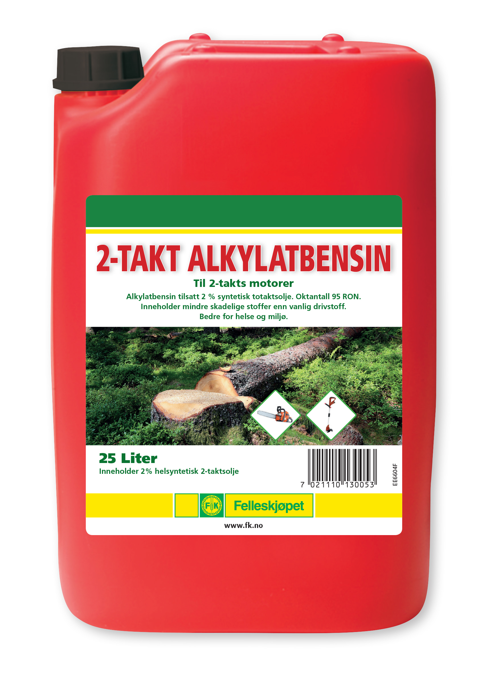 Alkylatbensin 2-takts 25 L