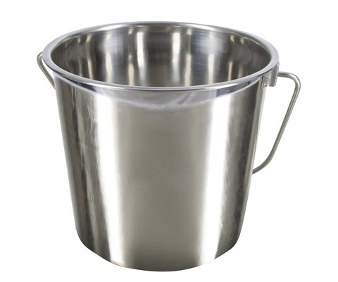 Rustfri bøtte 5,7 L