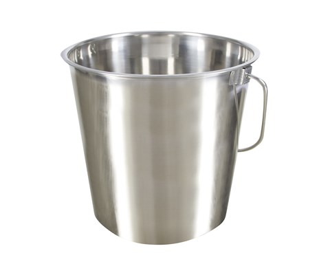 Rustfri bøtte 8,5 L