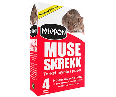 Museskrekk 4x7 g