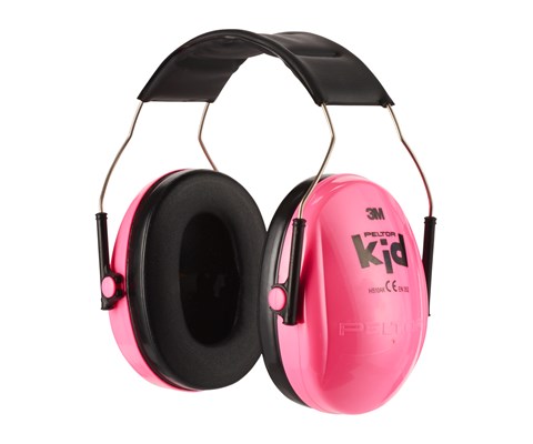 Hørselvern Peltor barn rosa