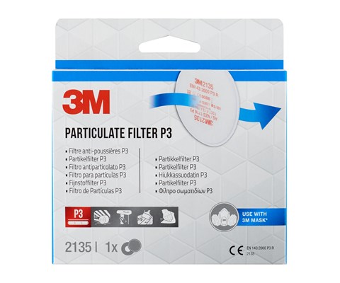 Støvfilter sett 2135DR P3