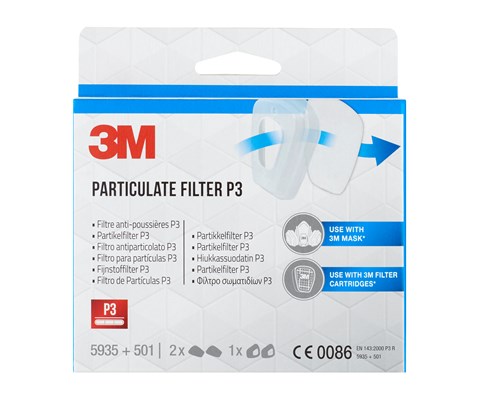 Støvfilter 5935DR P3 2 par