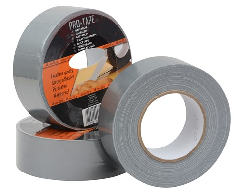 Lerretstape sølv 48 x 50 m