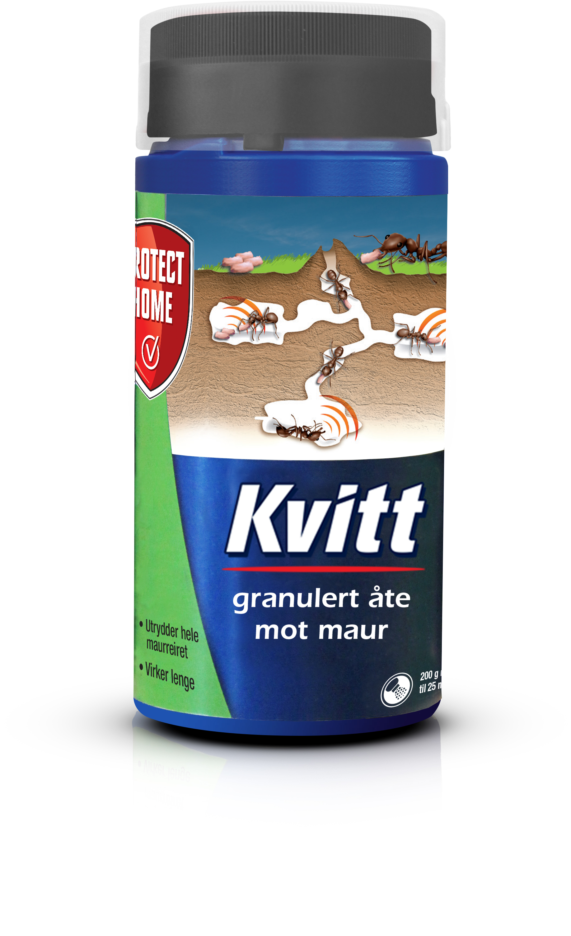 Kvitt Granulert åte for maur 200 gr