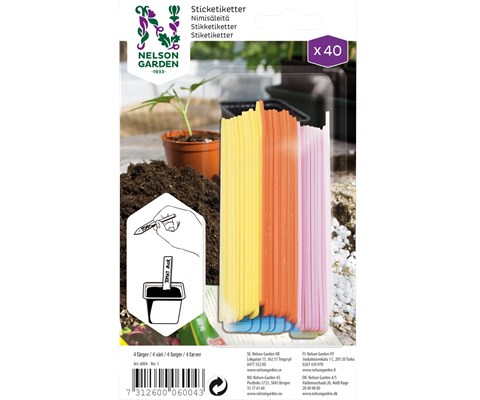 Plantepinner 40 pk