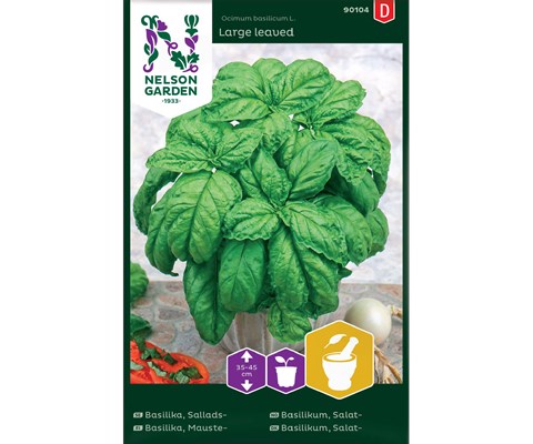 Frø salatbasilikumLarge Leaved