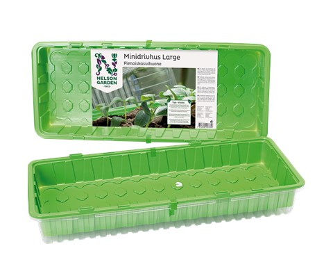 Minidrivhus uten celler 57x24 cm