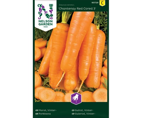 Frø vintergulrot Chantenay Red Cored 3