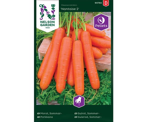Frø sommergulrot Nantaise 2 pellets