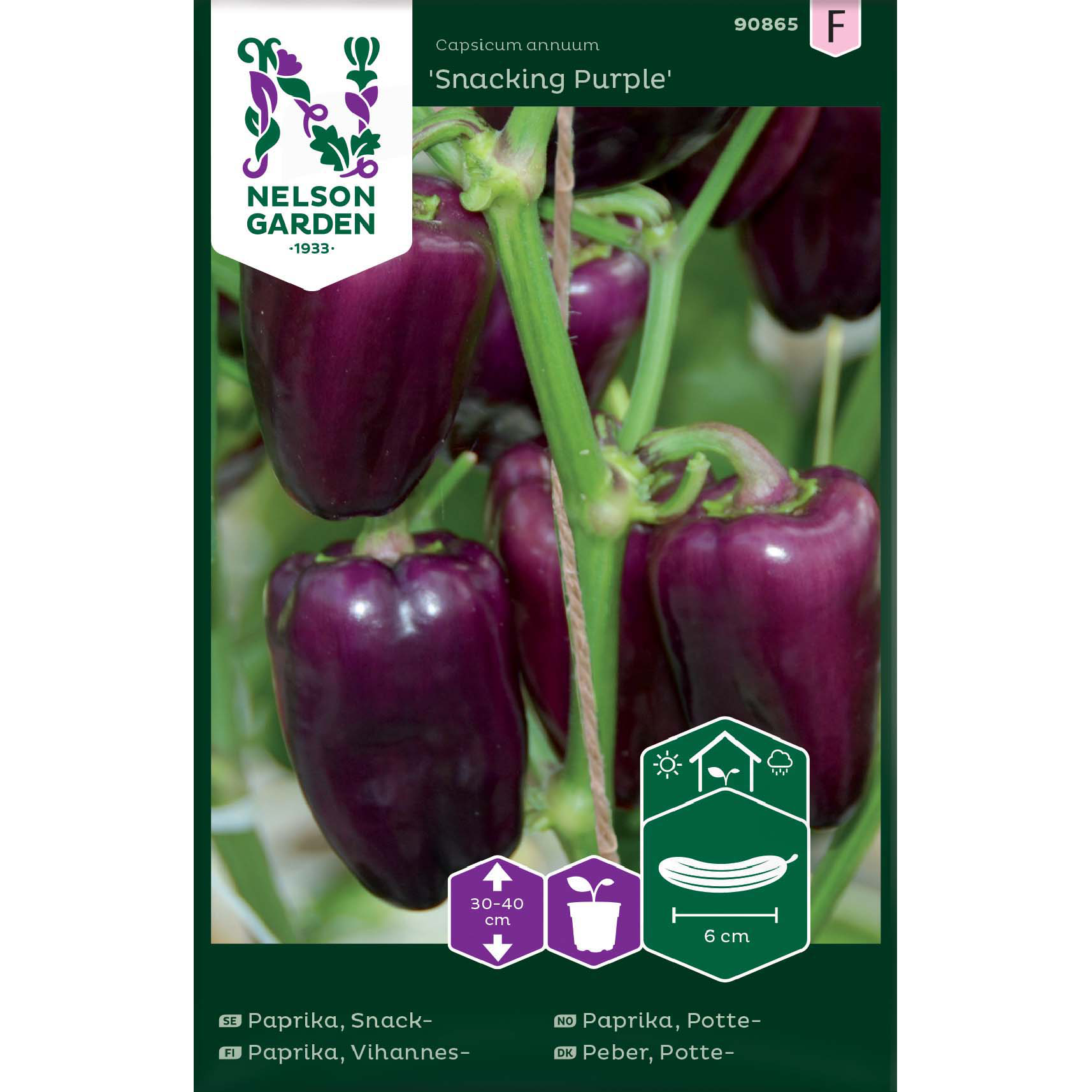 Frø Snacking Purple paprika