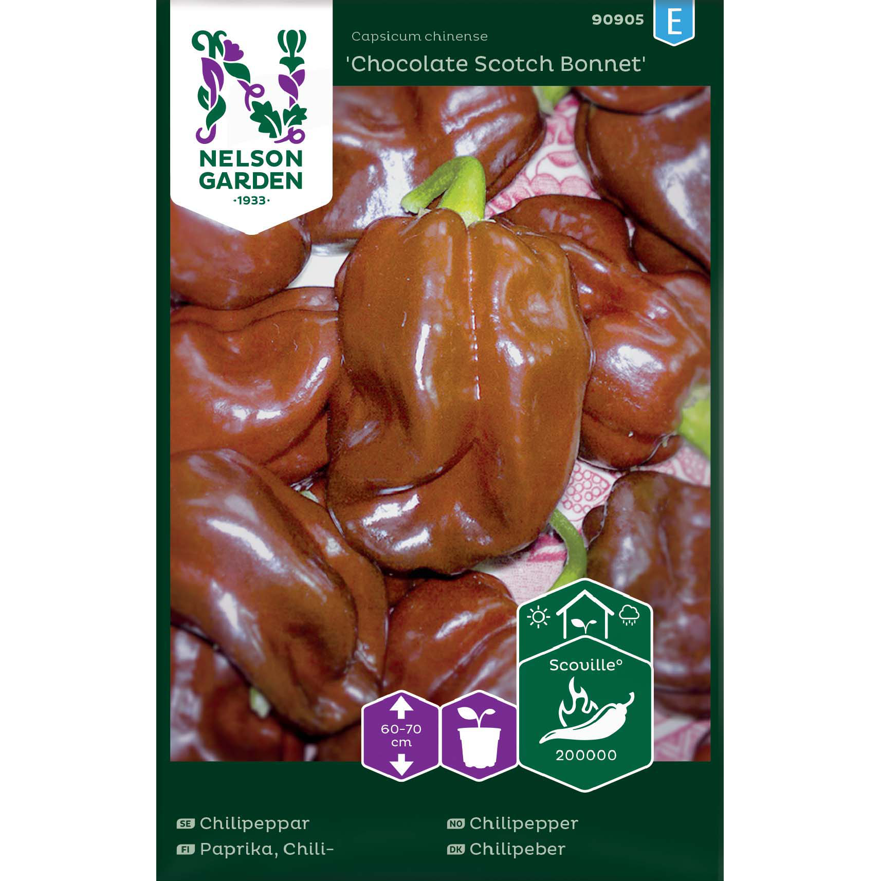 Frø Chocolate Scotch Bonnet chilipepper