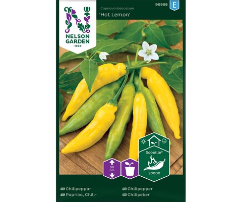 Frø chilipepper Hot Lemon