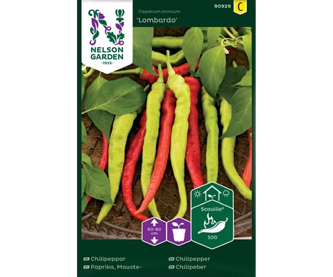 Frø chilipepper Lombardo