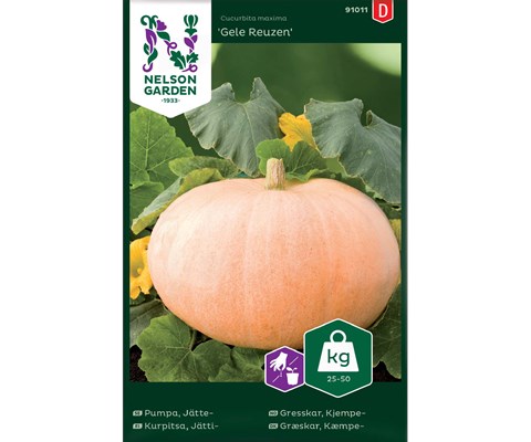 Frø kjempegresskar Gele Reuzen