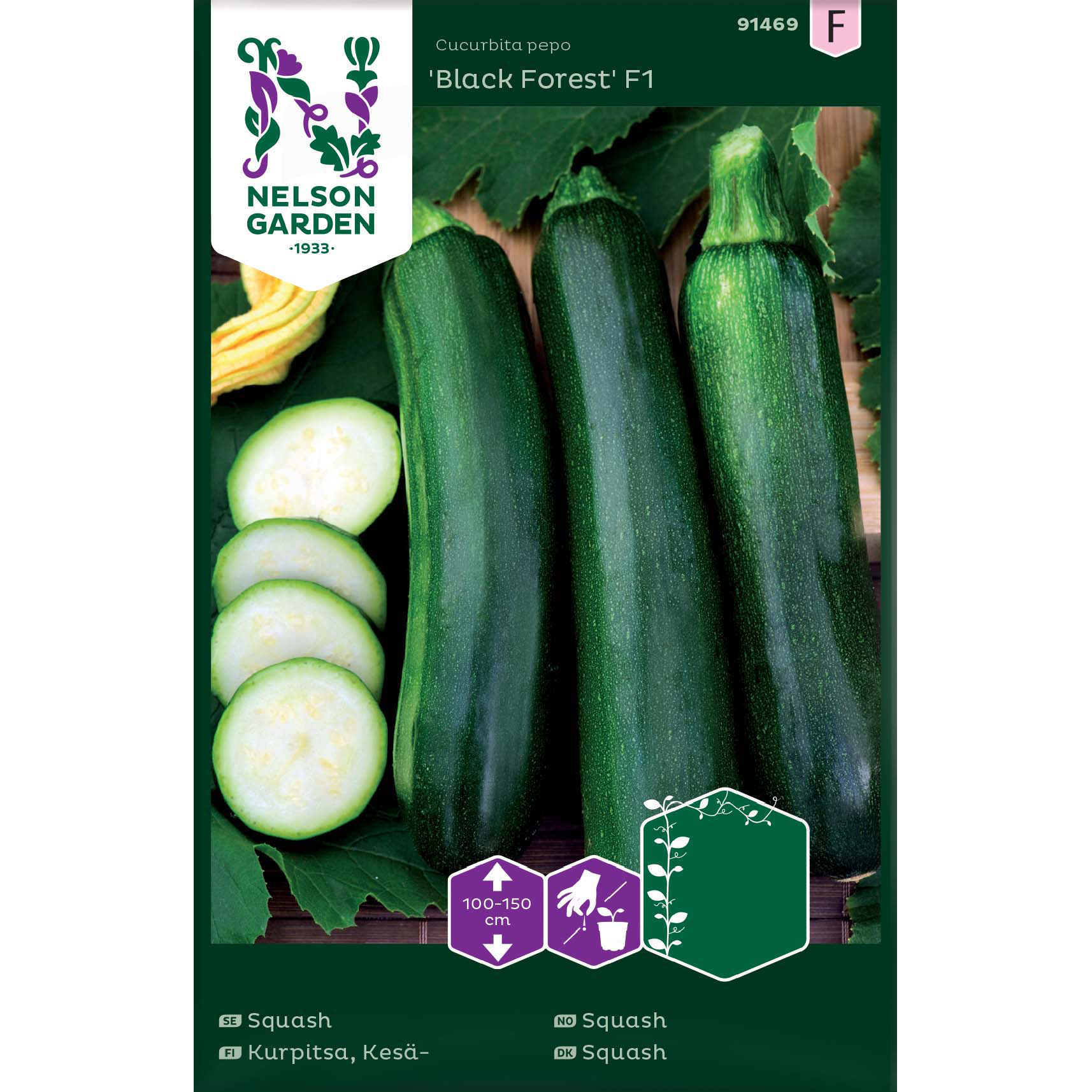 Frø Black Forest squash