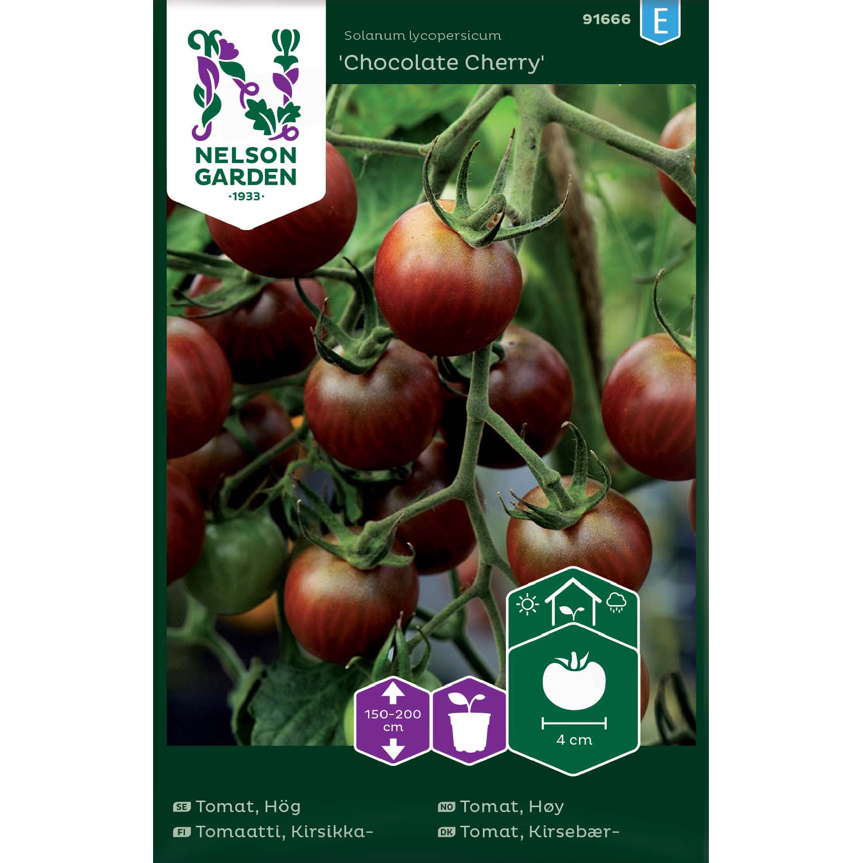Frø tomat høy Chocolate Cherry