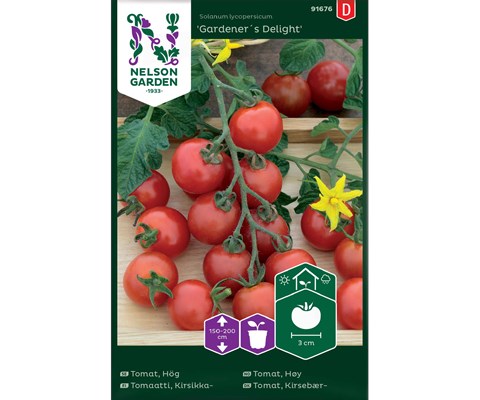 Frø tomat høy Gardener`s Delight